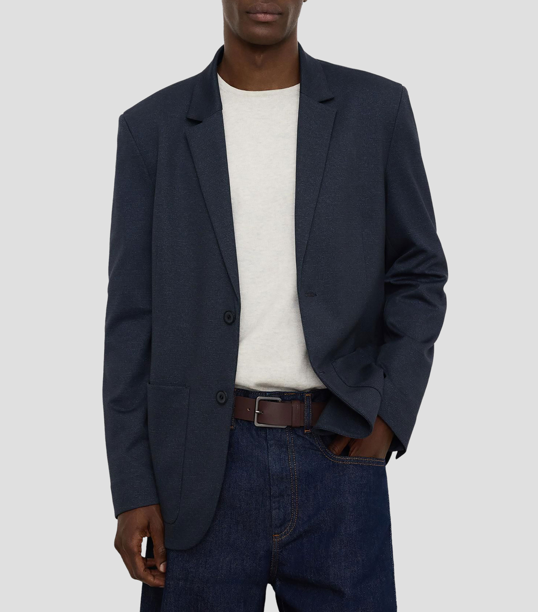 Saco con microdiseño Hombre